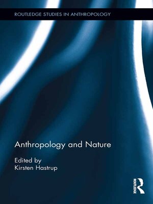 cover image of Anthropology and Nature